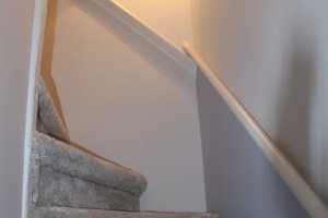 moquette escalier et peinture
